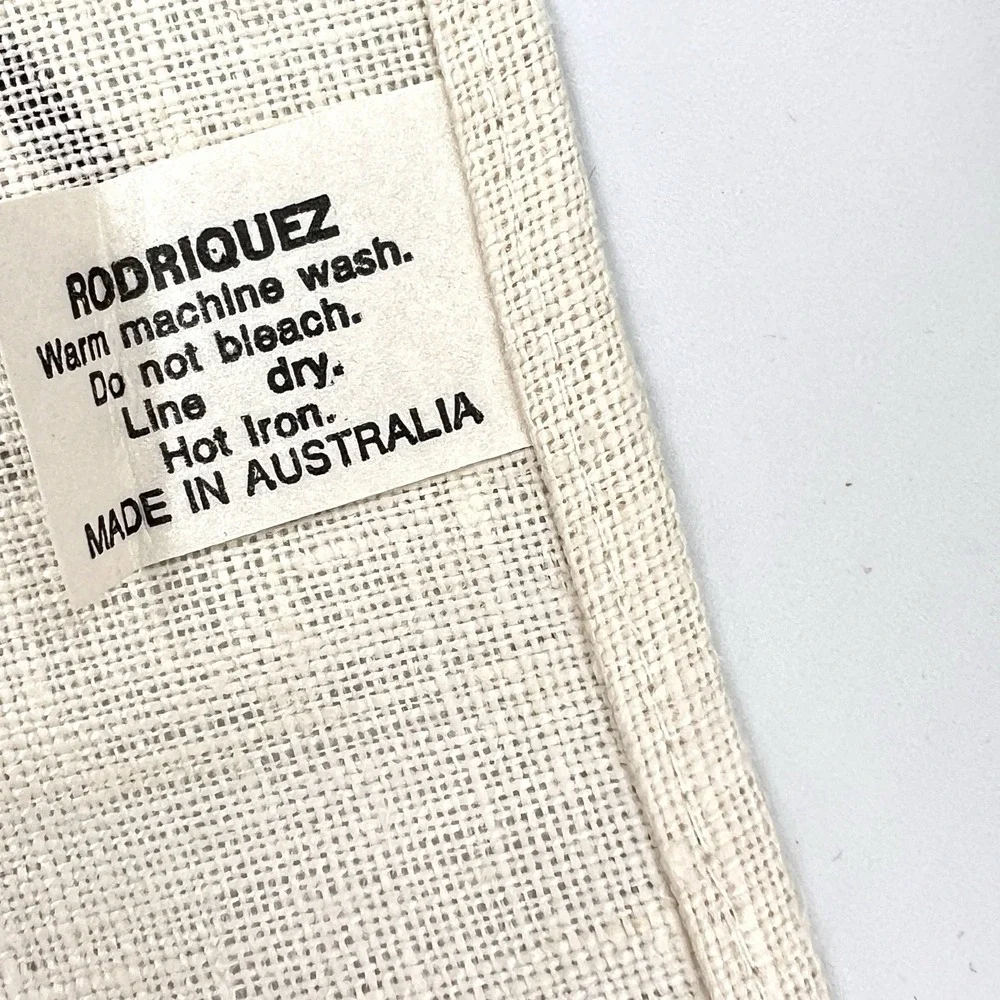 Rodriguez Australian Red Robin Linen Kitchen Tea Towel‎